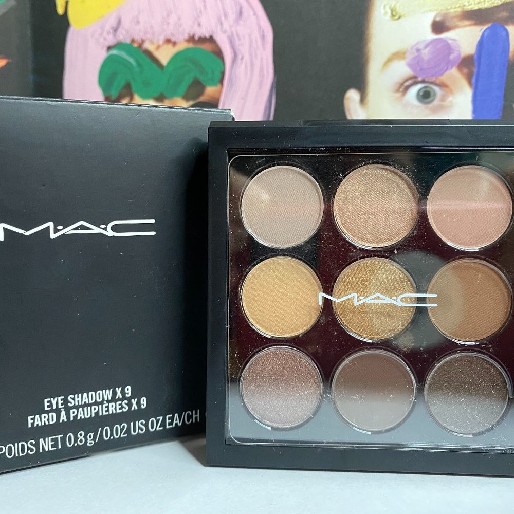 NEW MAC Eyeshadow Palette in Amber x 9